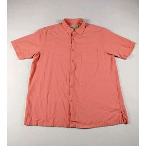Island Republic Shirt Men's XXL Pink Collection Normcore Classiccore Beach Ocean